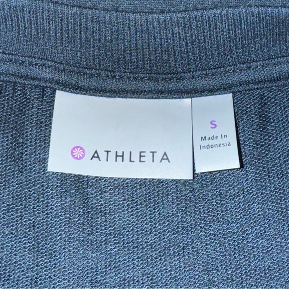 Athleta Beyond Soft Criss Cross Hem Cap Sleeve Dress Women’s Size Small - Picture 5 of 12